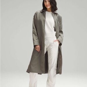 Lululemon Lightweight Collared A-Line Coat